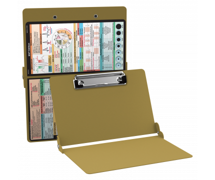 WhiteCoat Clipboard® - Tactical Brown EMT Edition